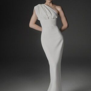 Rachel Gilbert 'Winnie' Gown in Ivory (NWT)